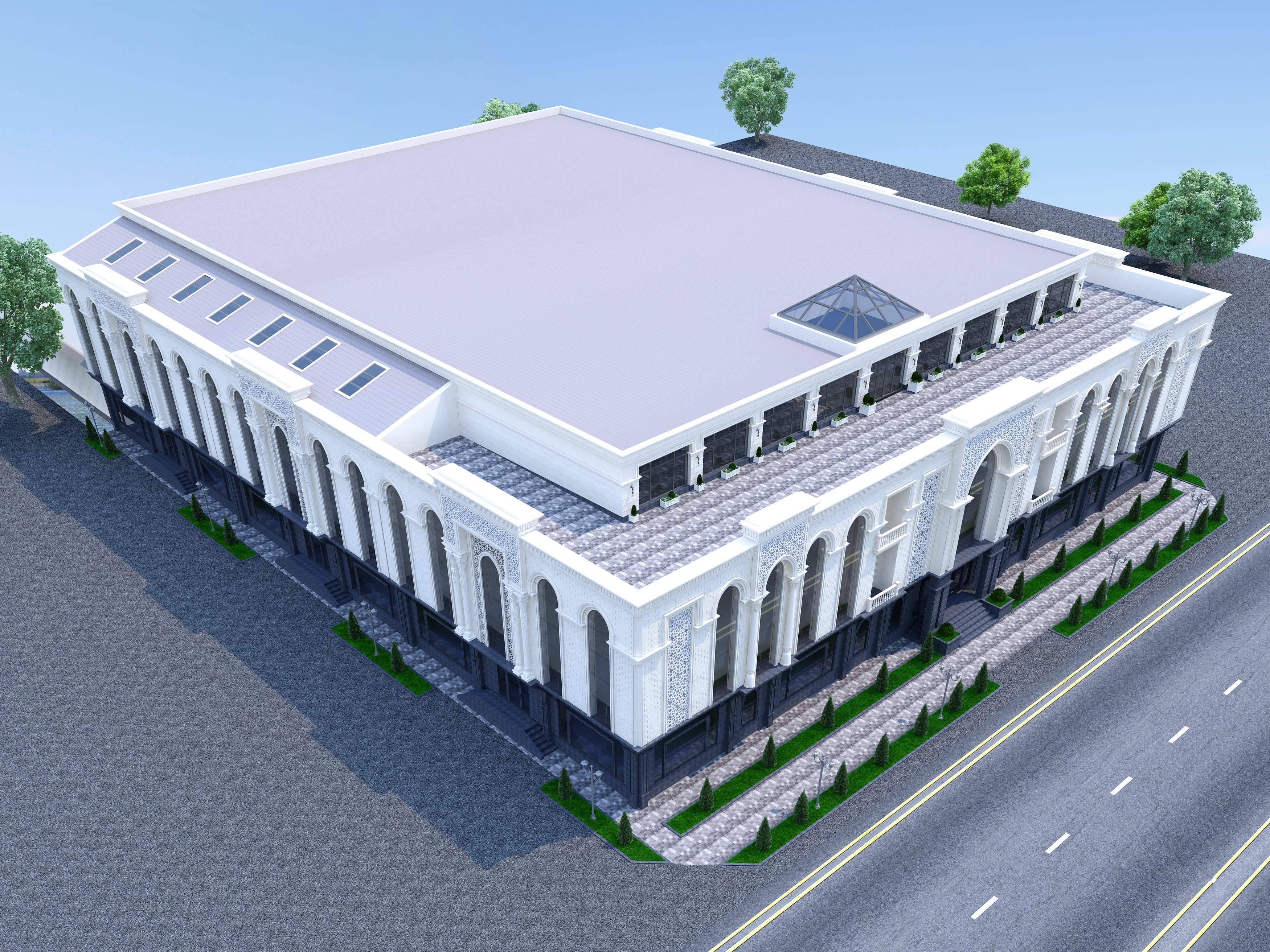 ТЦ EVRO PLAZA с высоты